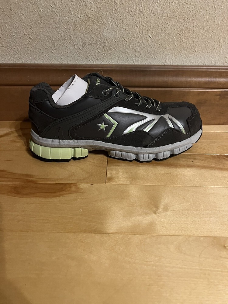 Women’s Converse Grey/Green Oxford Composite Toe