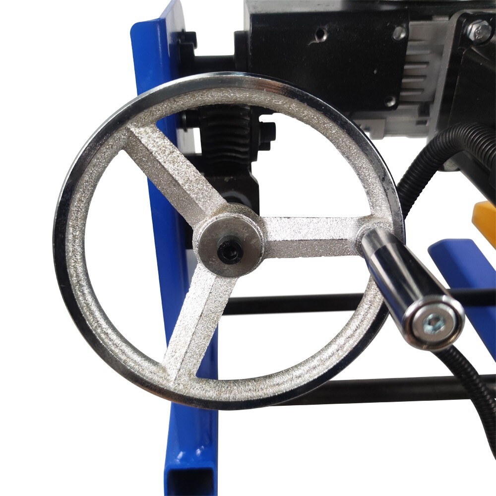 PLC Touch Screen Controller 110LB Welding Positioner Turntable with 200mm Chuck