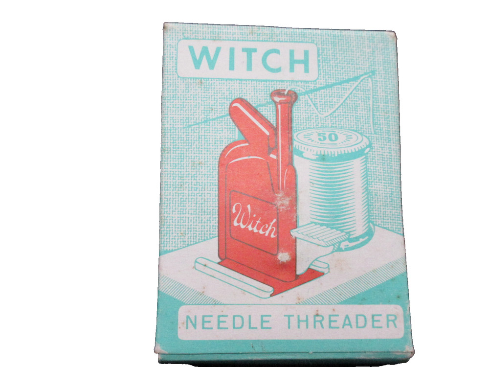 Vintage Witch Automatic Needle Threader With Instructions (West Germany)