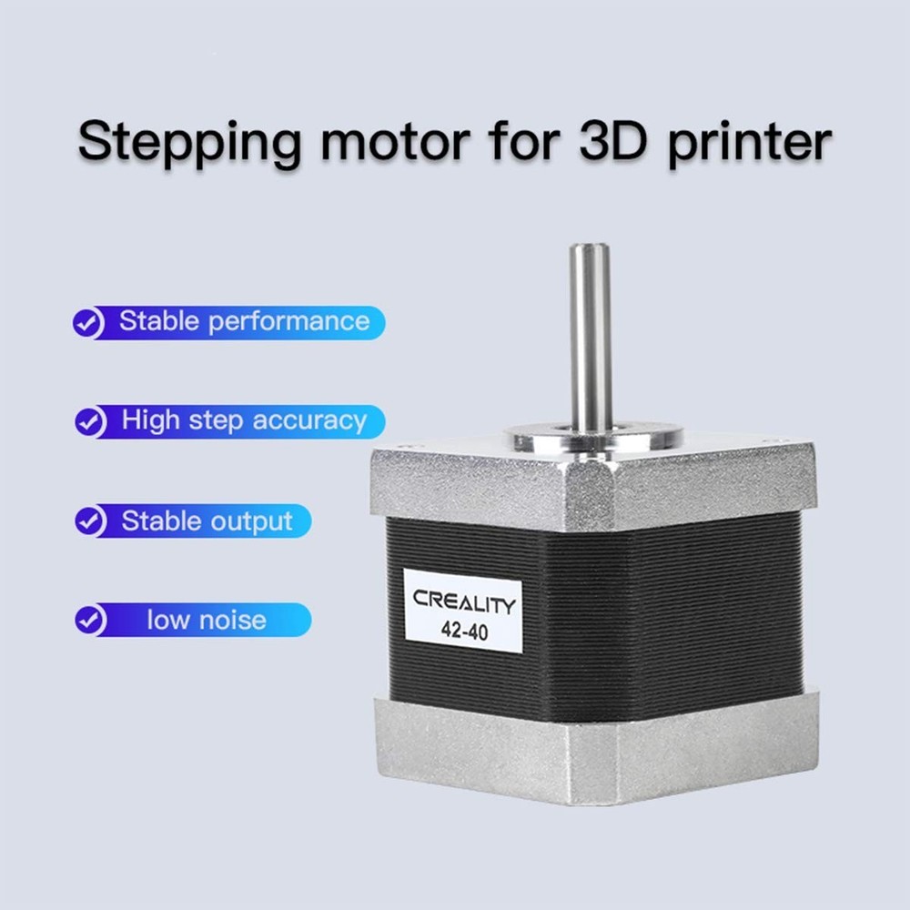 Creality 42-40 Stepper Motor for 3D Printers - 1.8° Angle & Low Noise Operation