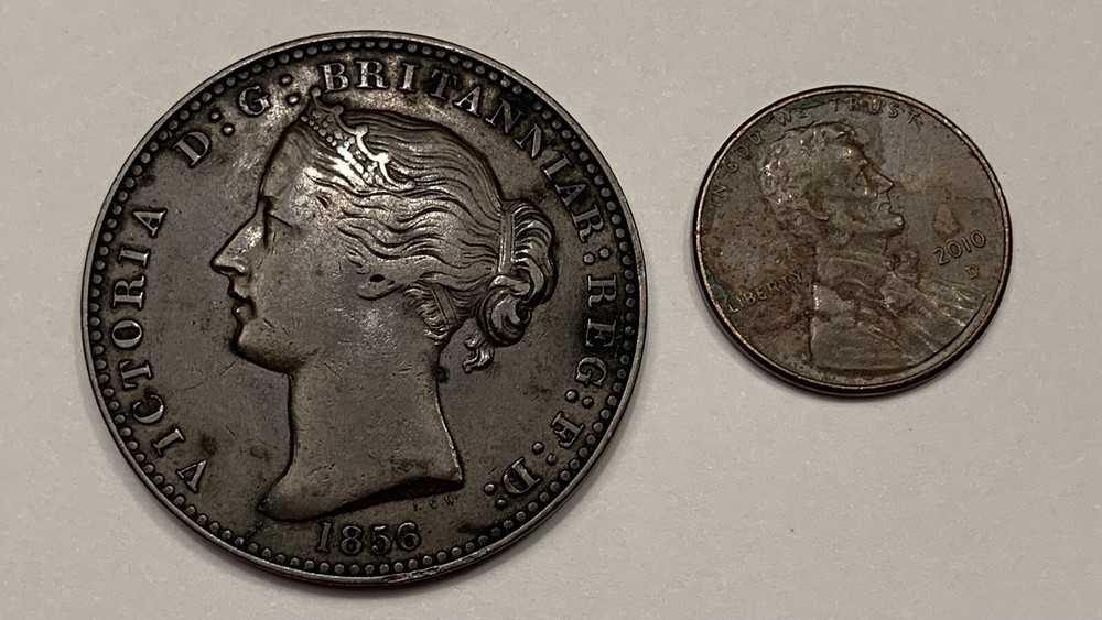1856 Nova Scotia One Penny Token