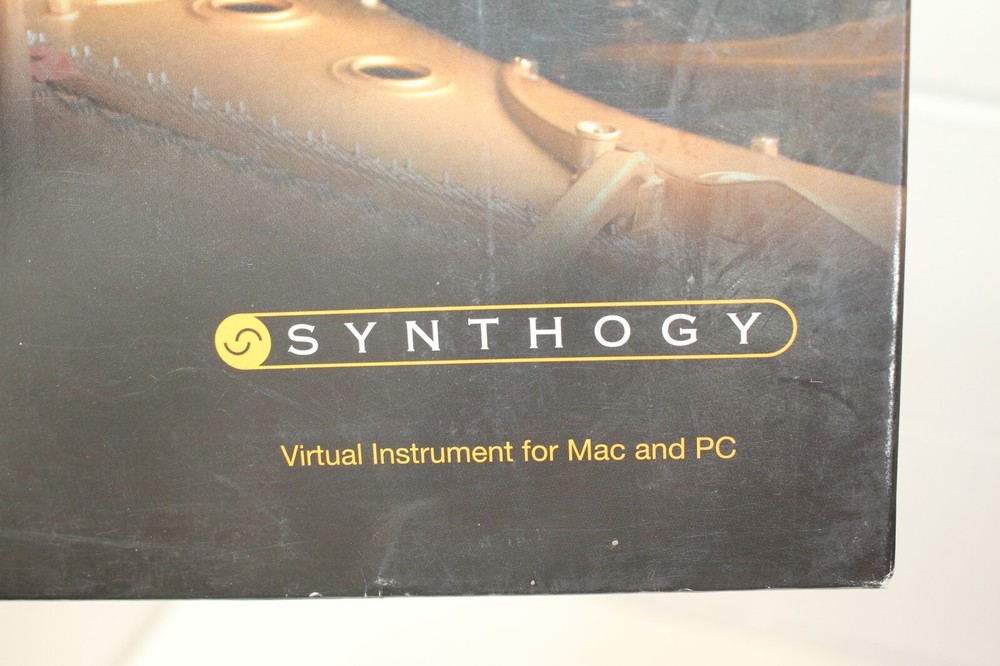 Ivory Grand Pianos Synthogy w Box - User Manual + 6 Discs ONLY Computer Software