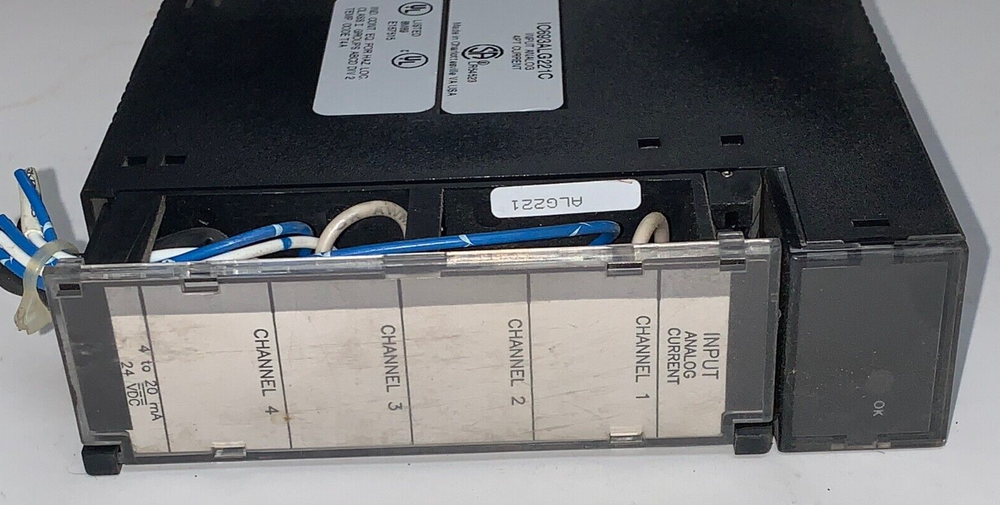 GE FANUC INPUT MODULE IC693ALG221C SERIES 90-30 4-20 MA 4 INPUT