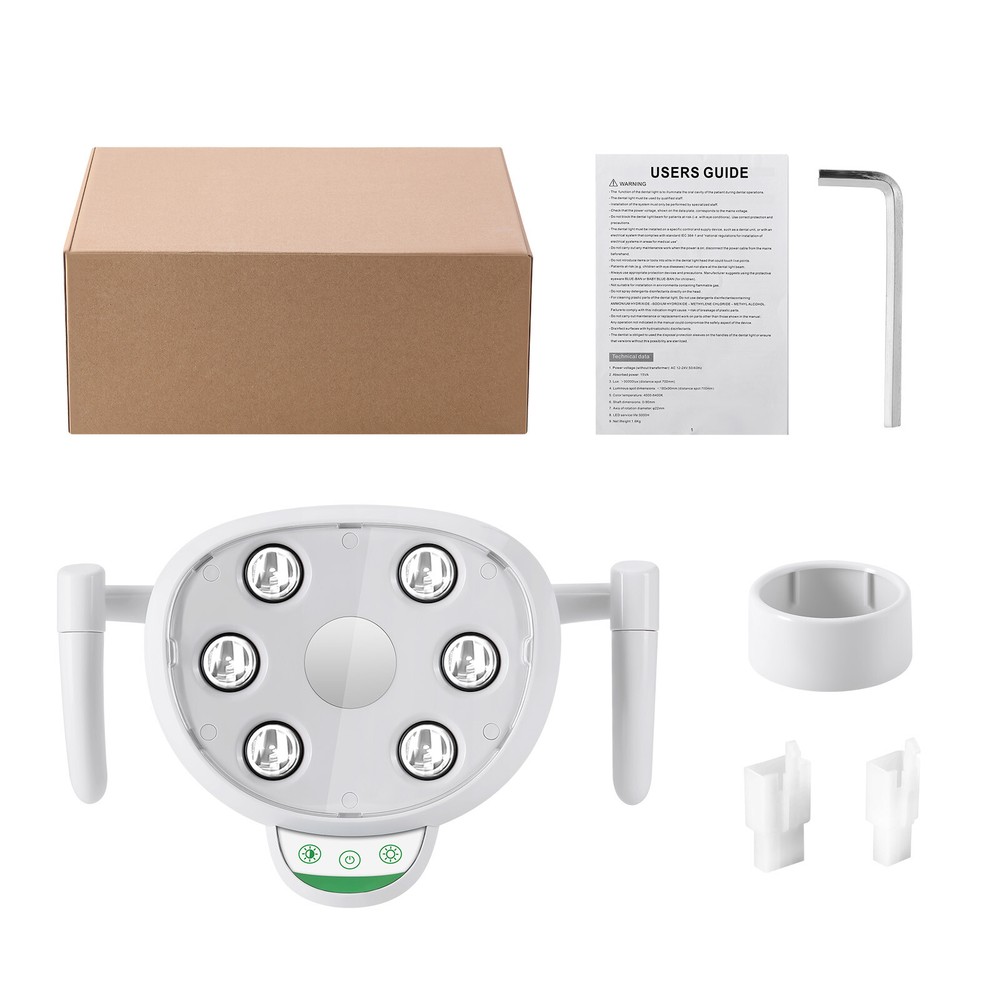 COXO Dental Oral Light Operating Light 6 LED Induction Double Control System