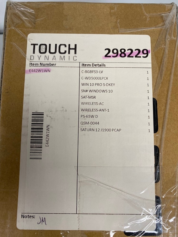 Touch Dynamic E442W1WN Saturn 12 J1900