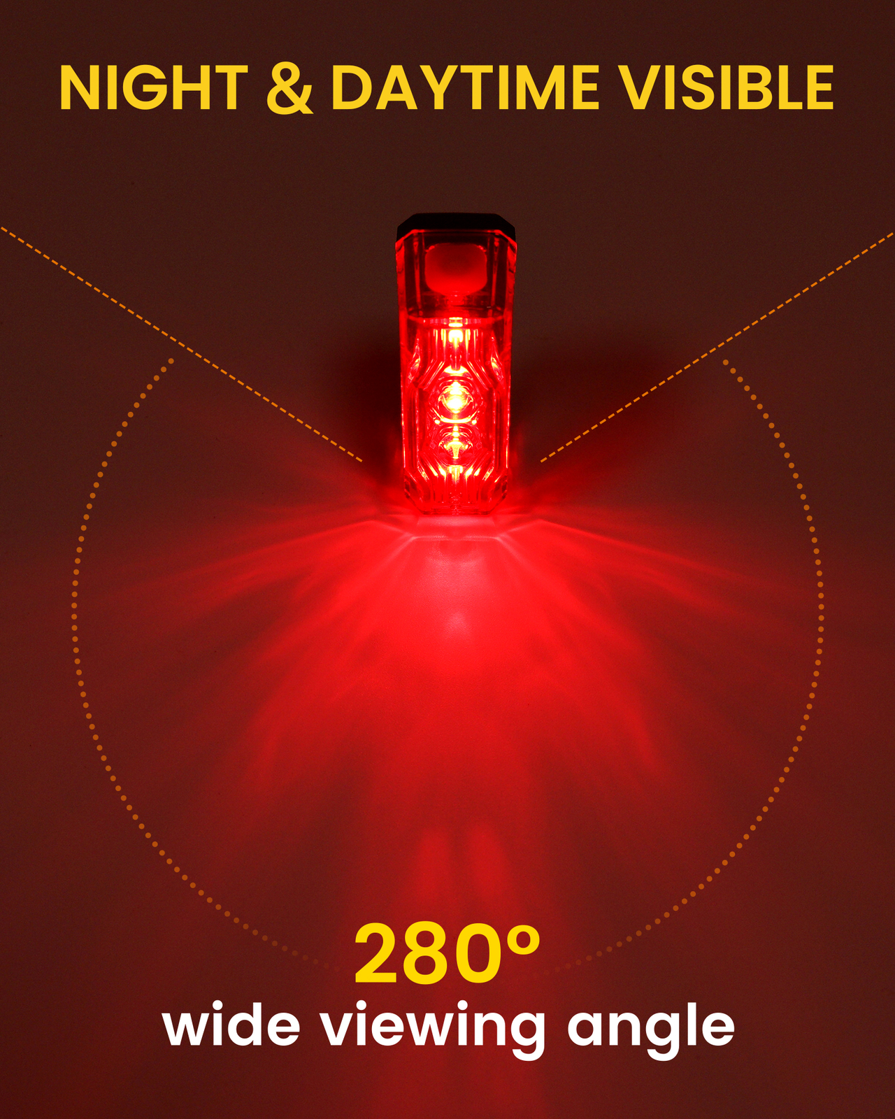 RAVEMEN TR250 Bike Light Bicycle Tail Light Brake Sensor Auto On-Off With ABM07