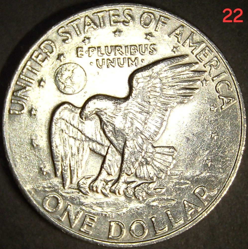 1977 P "Ike" Eisenhower $1 Almost Uncirculated 💥💥