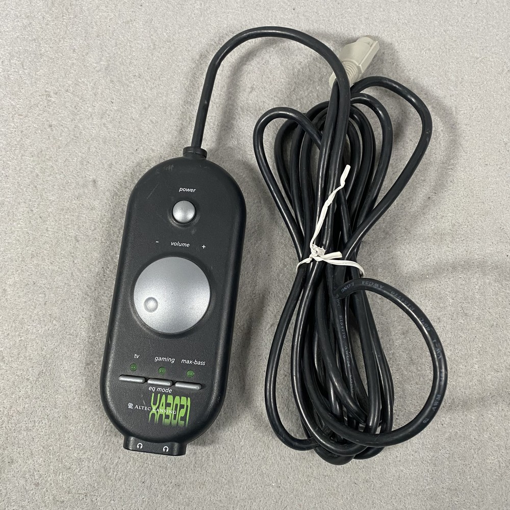 Altec Lansing XA3021 Volume Bass EQ Control Module Controller Pod Replacement