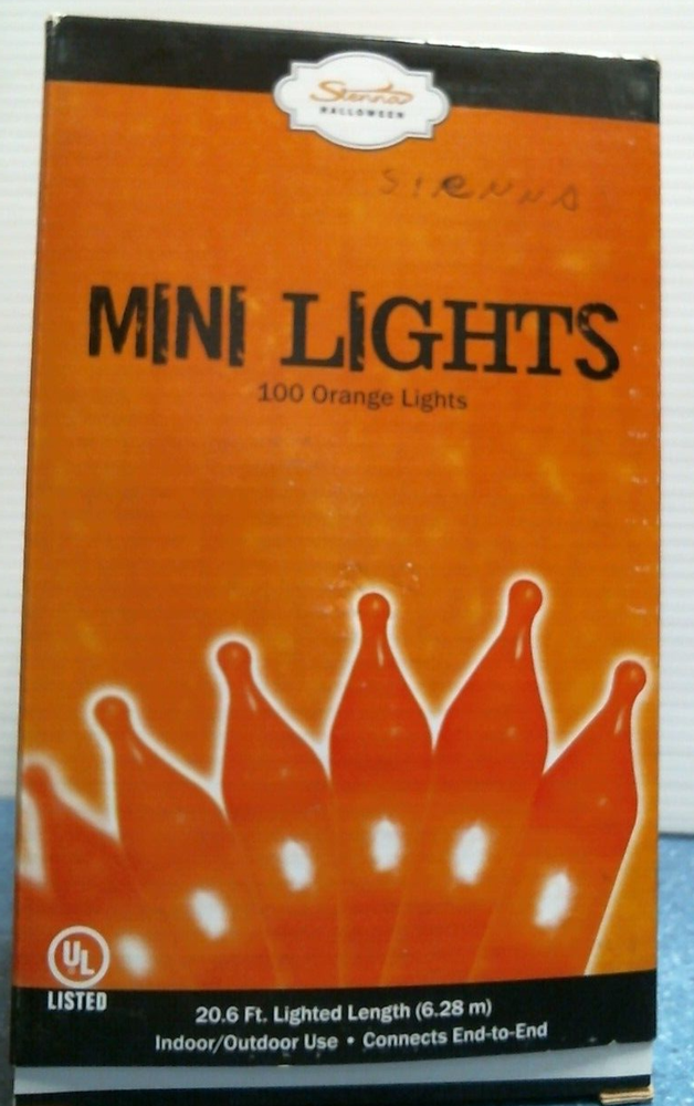 Sienna 100 Orange Mini Lights (9311473) FS