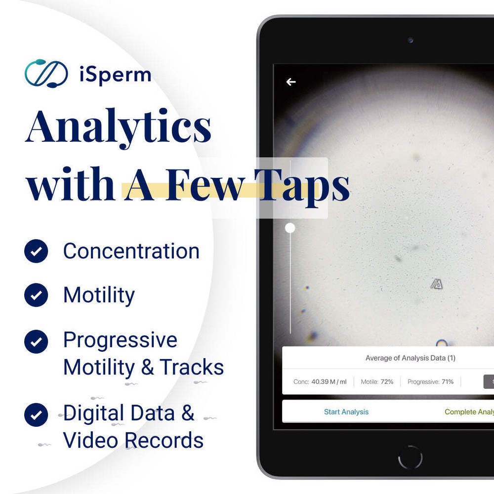 iSperm 6 Portable Semen Analysis System mCASA Includes Canine License