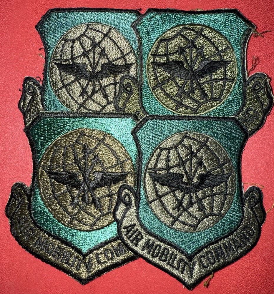 1980s - GWOT Era USAF Air Mobility Command Subdued Patch (IR / AM)