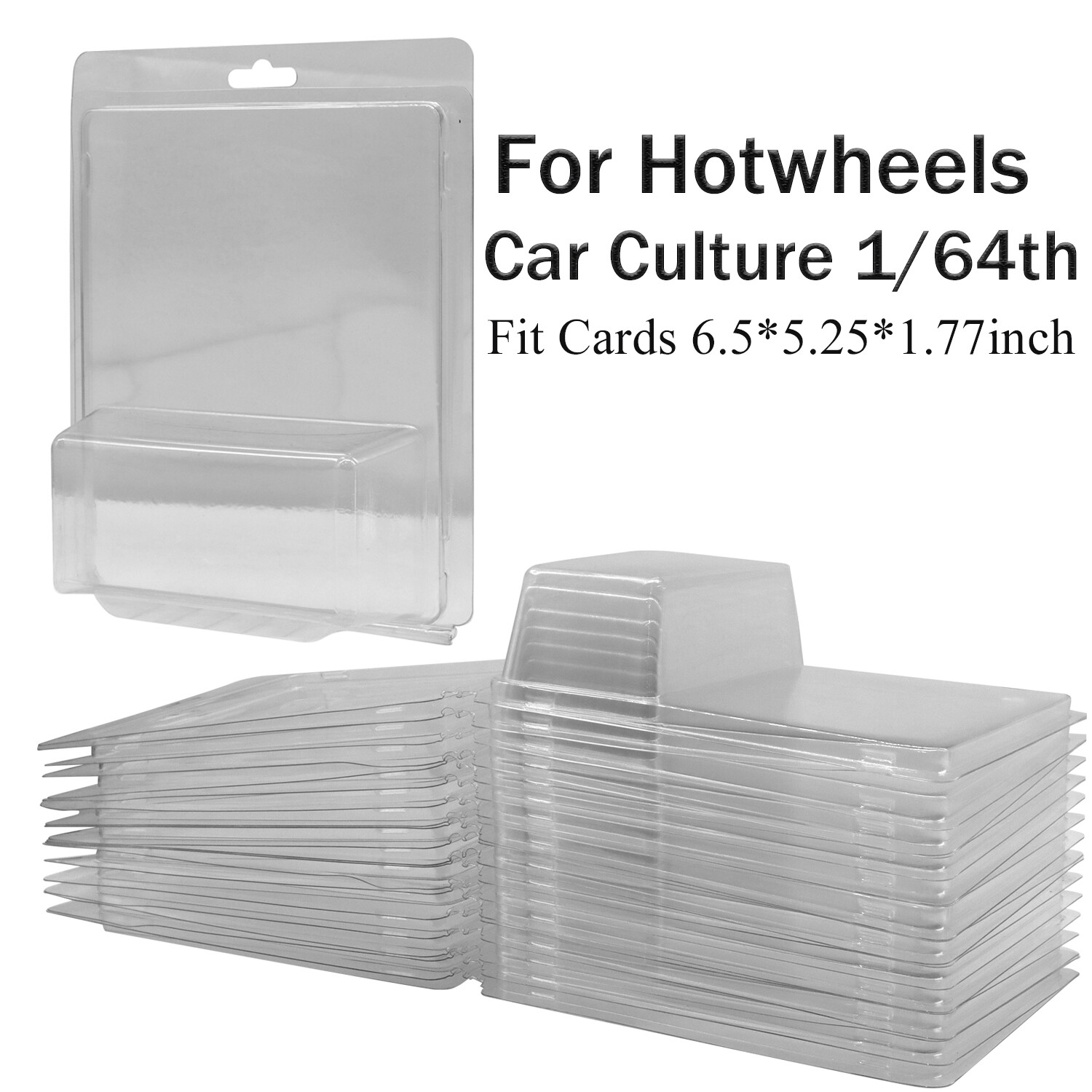 5PC Display Protector Box For Hot Wheels Premium Series Car/Pop/Retro Culture