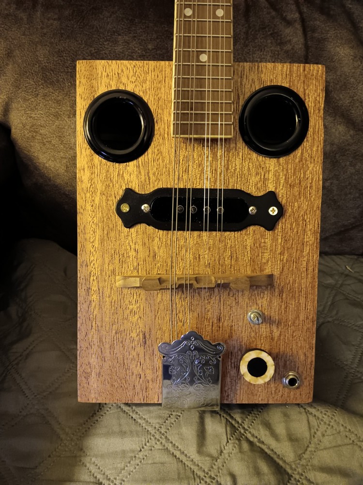 Square Cigar Box Mandolin