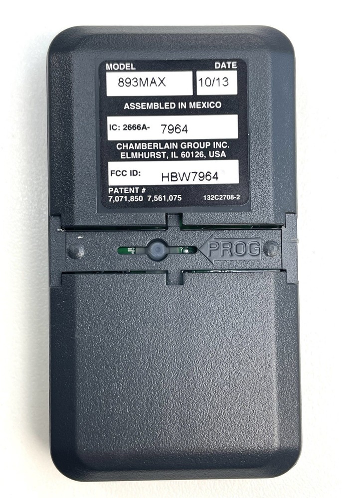 LiftMaster 893MAX 3-Button Remote Control NEW