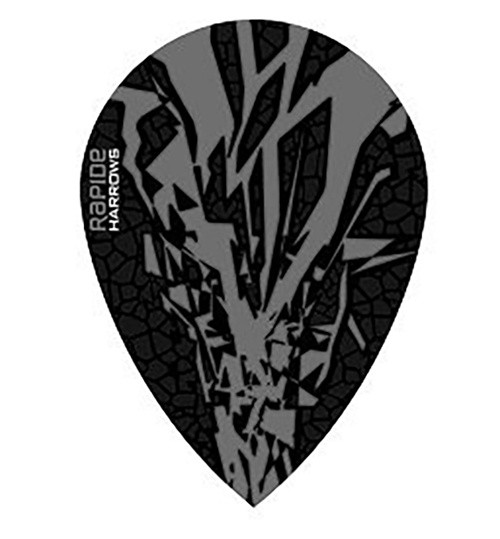 Harrows Rapide X Pear Dart Flights