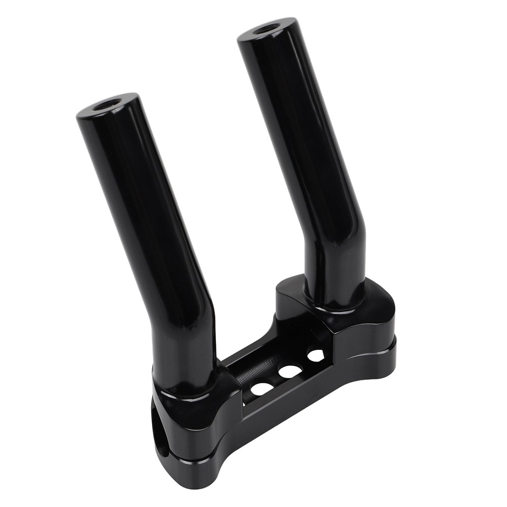 Black 6.5" Pullback Handlebar Riser Top Clamp For Harley Road Glide FLTR V-Rod