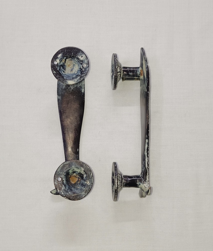 River Fish Theme Cabinet Handle Pair Brass Sea Creature Kitchen Door Pull DM307