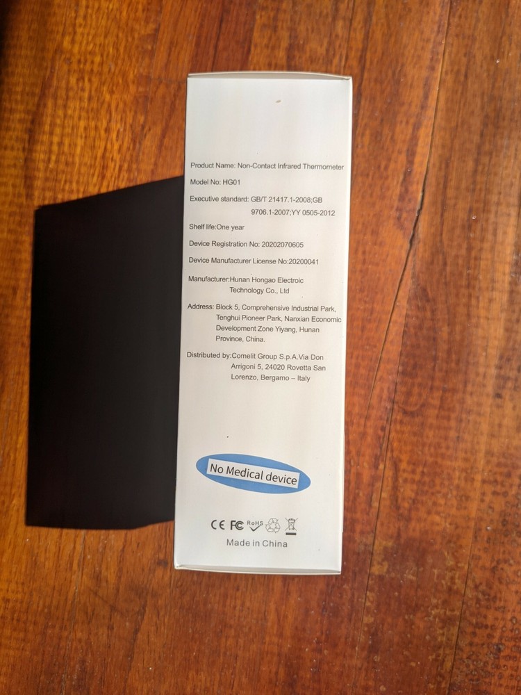 HG01 Infrared Thermometer Gun