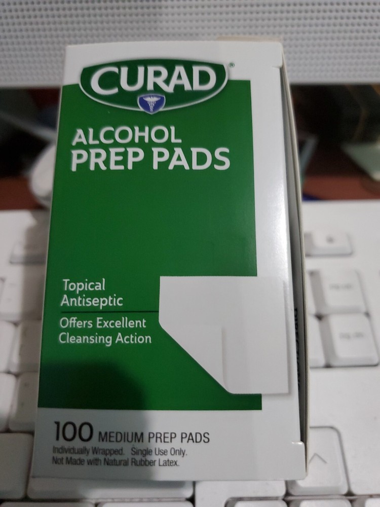 CURAD Alcohol Prep Pads - 100 Count