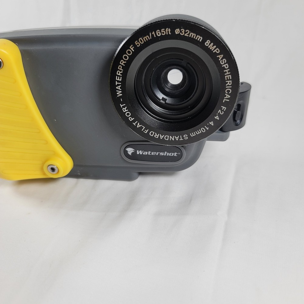 Watershot Pro Underwater Camera Housing for iPhone 5/5S, Depth Rating...