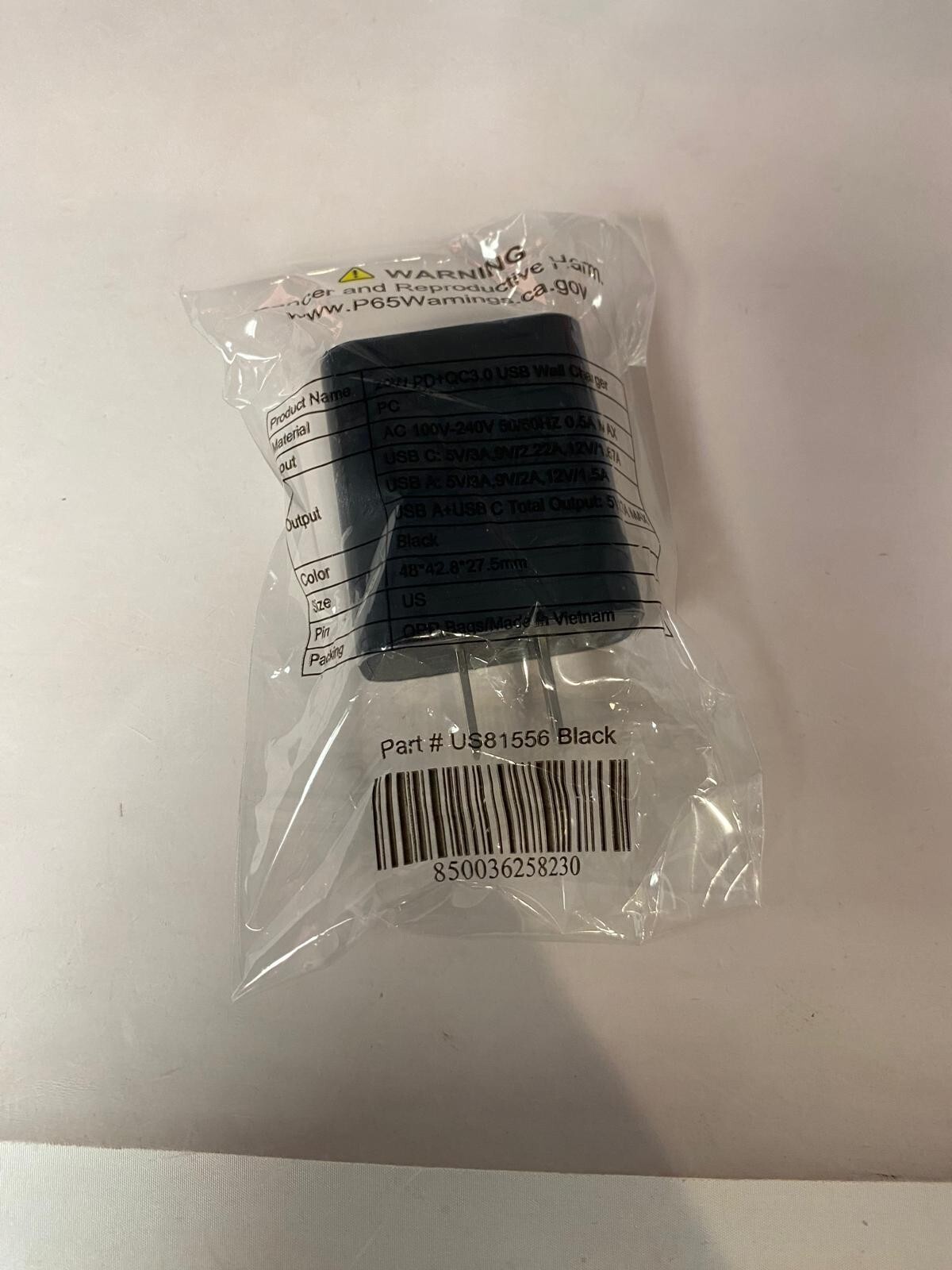 New For iPhone Galaxy Fast Charger Block USB Type C & A Wall Power Adapter Brick