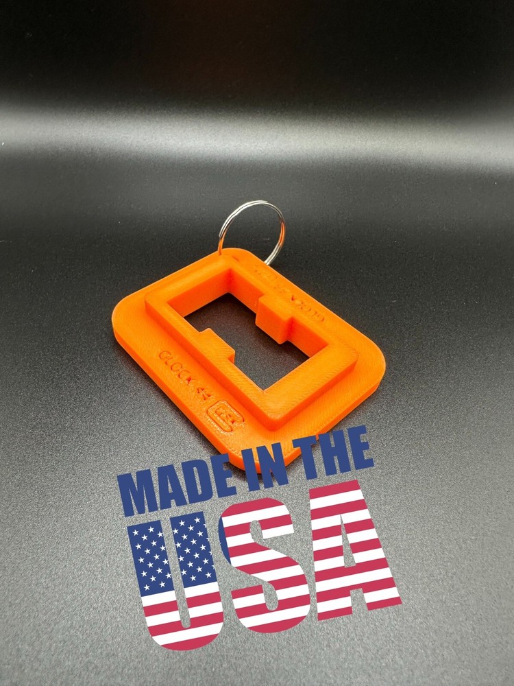 GLOCK 44 22LR Speedloader / Bright Orange Speed Loader Key Ring Mag Loader