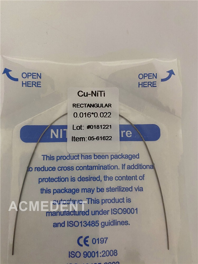 5Pcs Dental Copper Niti Cu Wires Arch Ormco DAMON Q Rectangular Wire Stops