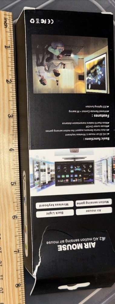 Air Mouse 2.4G Motion Sensing Wireless Keyboard Pointer Curser Mouse Backlight