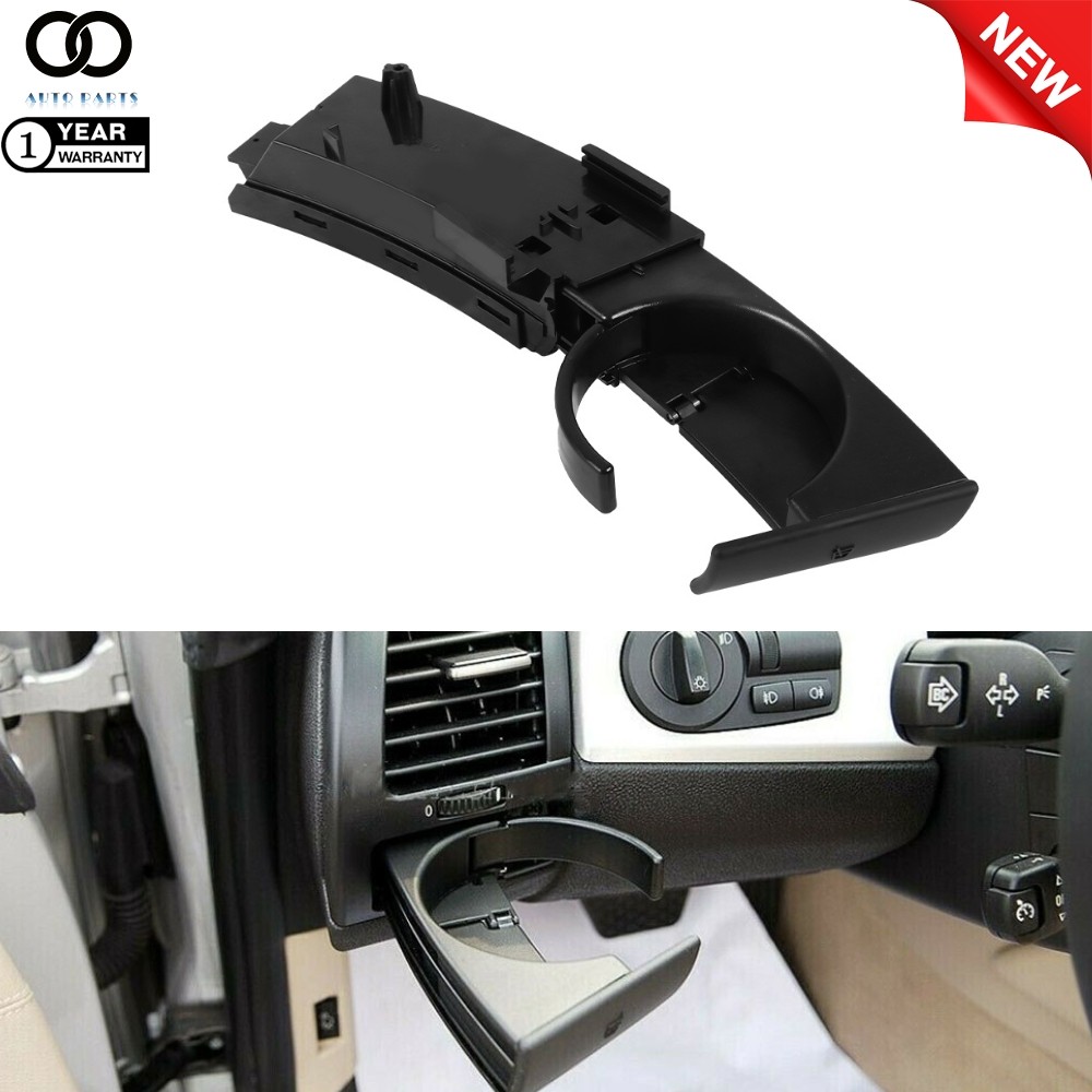 Dashboard Black Driver Left Cup Holder For BMW E85 E86 Z4 2003 2004 2005-2008
