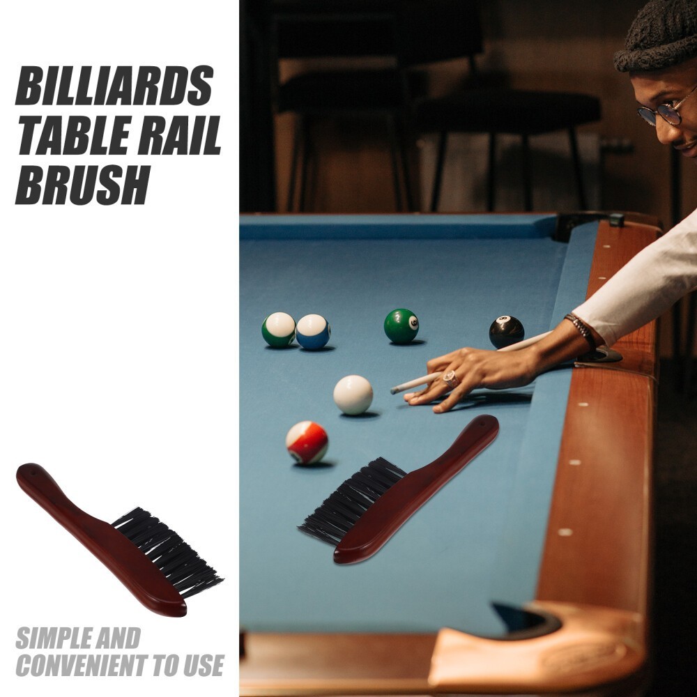 Pool Table Brush Pool Cleaning Brush Billiard Table Sweeper Billiards Accessory