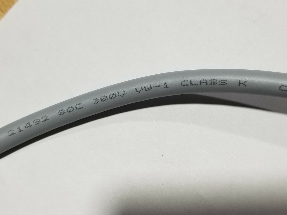 Alpha Wire 79005 20/7C EcoFlex EcoGen mPPE 600V TnCu Flexing Control Cable /10ft