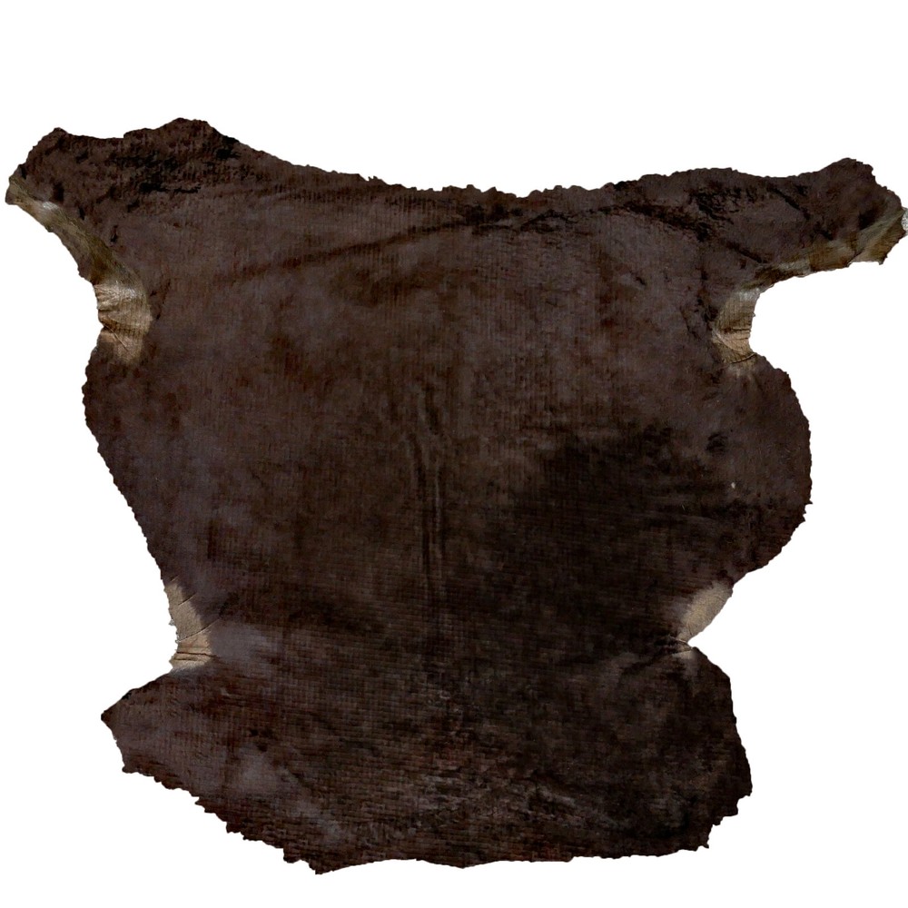 Glacier Wear Sheared Dark Maple Shearling - Dark Maple Back