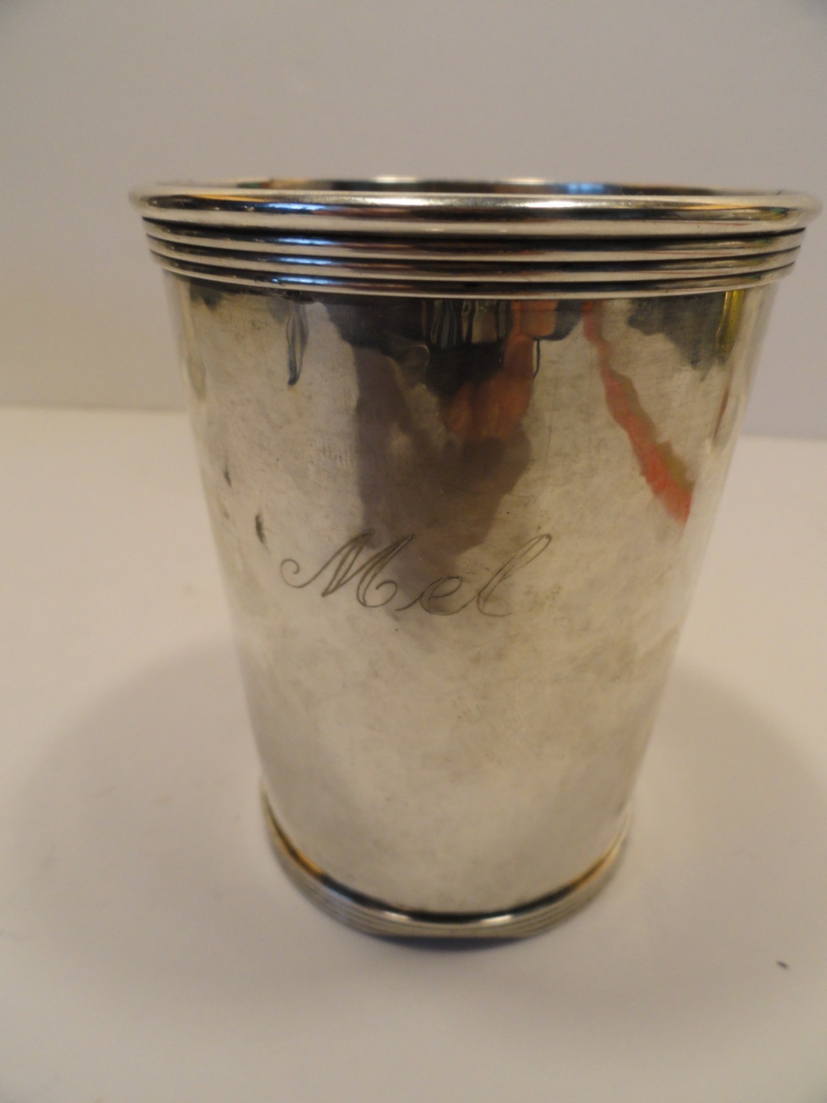 Newport Sterling Silver Kentucky Derby Mint Julep Cup #1640 Mono