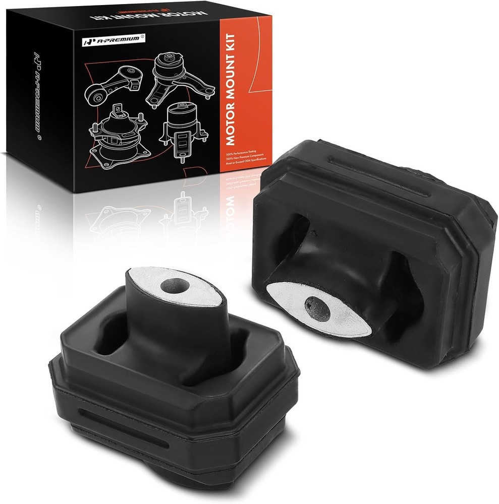 2PCS Front Left and Right Engine Mount Bushing Kit Compatible with Dodge Ram