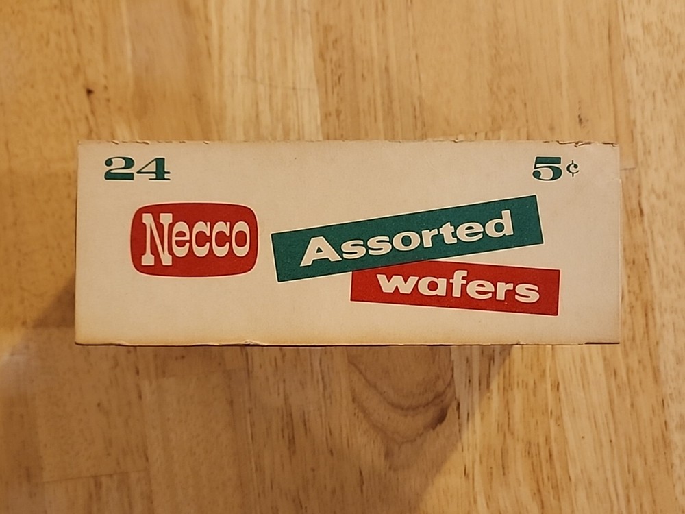 Necco Assorted Wafers Candy Box