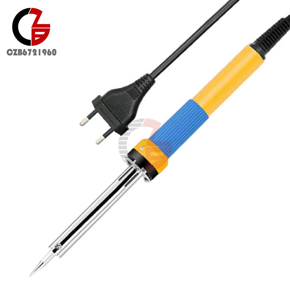 60W Electric Soldering Iron Adjustable Temperature External Heating Welding Tool