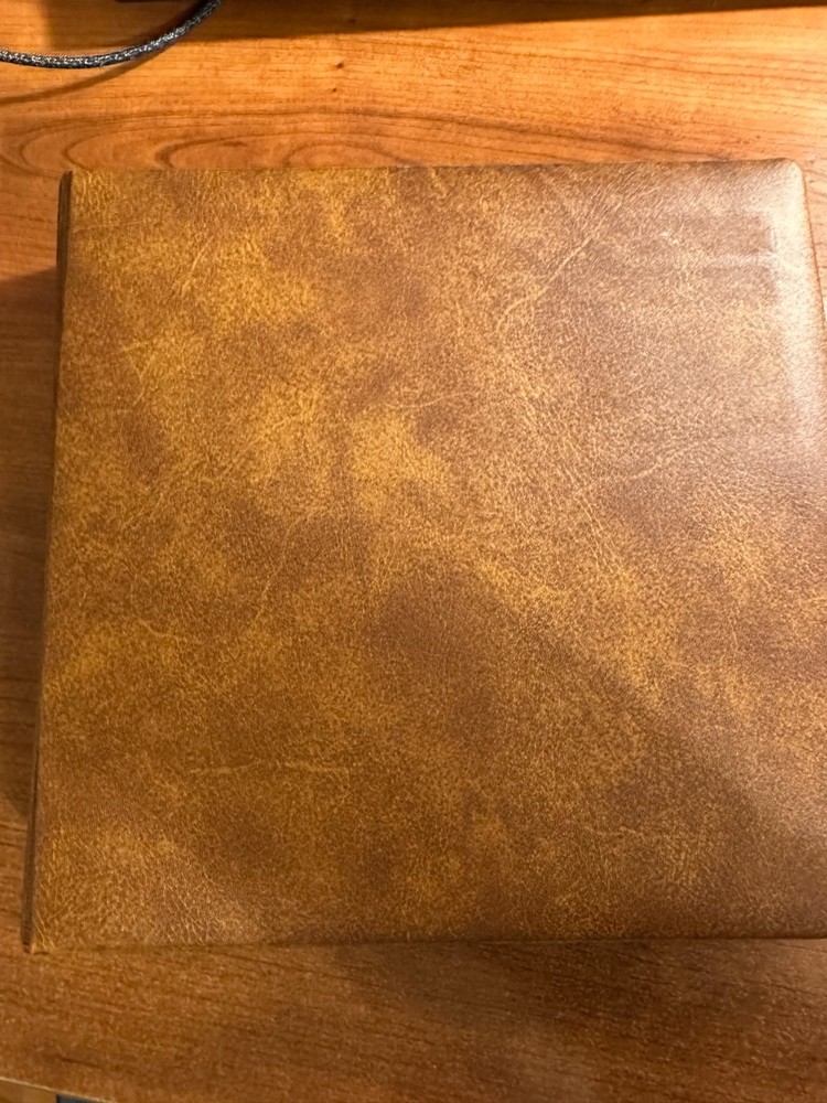 US Cover Album #10 First Day Cover Tan Binder For 104 FDC'S - No pages