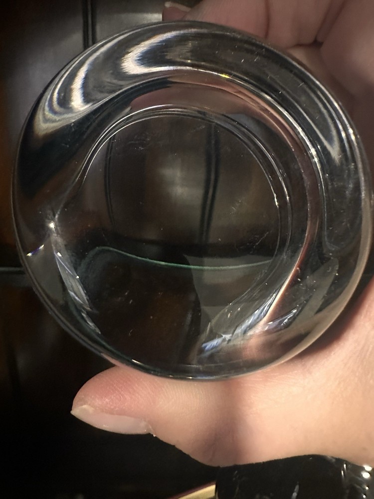 Glass Dome Terrarium 5” Thick Solid Clear Base For Plants