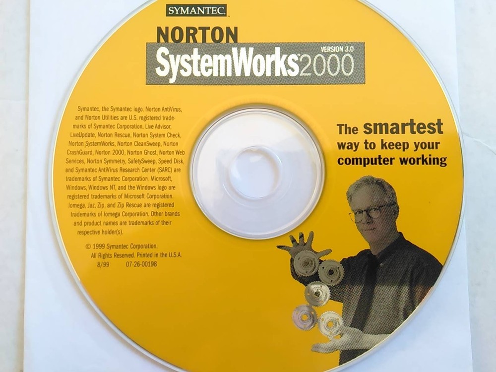 Symantec Norton SystemWorks 2000 Version 3.0 Full Version w/ License
