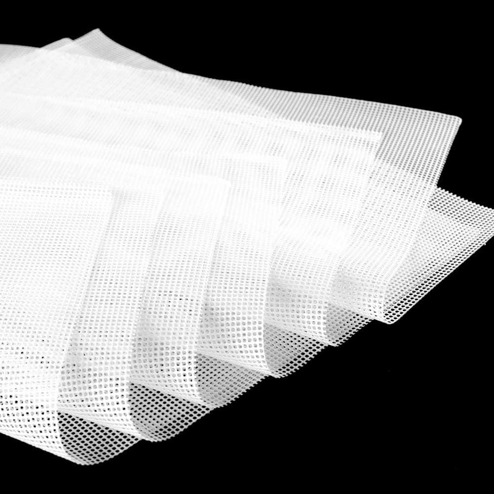 6 Pack Silicone Dehydrator Sheets,Non-Stick Fruit Dehydrator Mats Reusable Stea