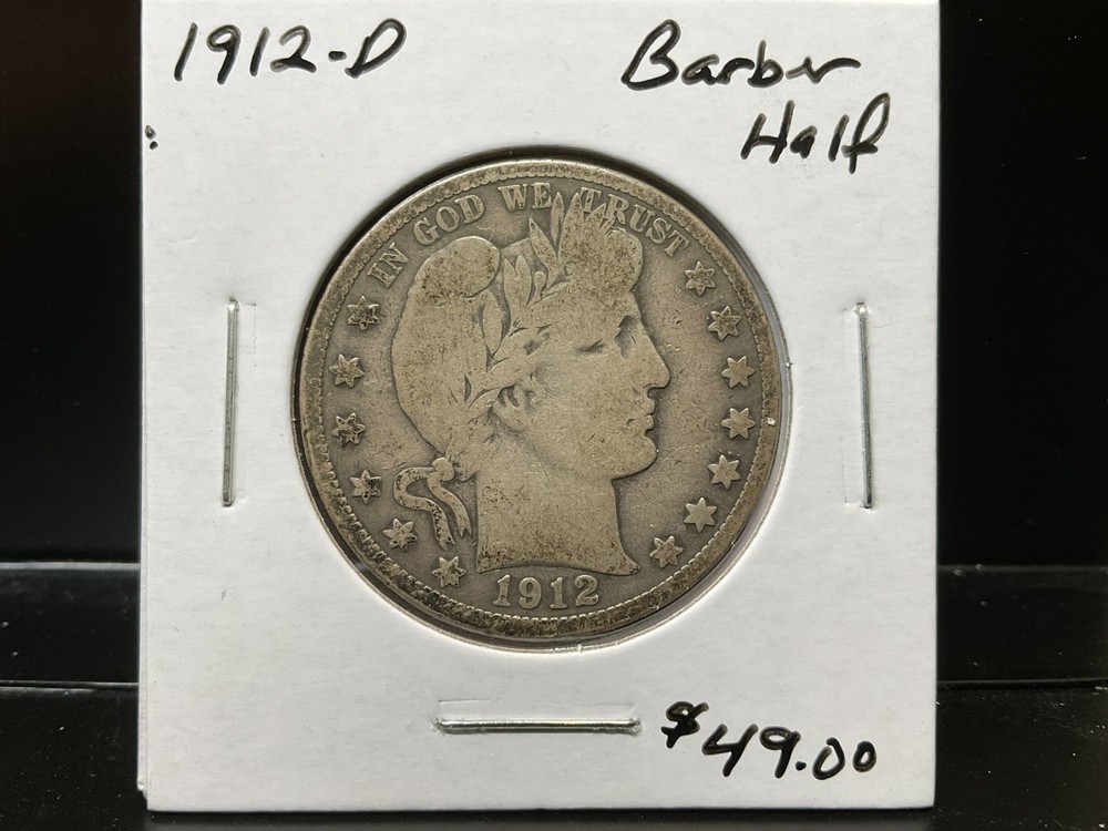 1912-D  Barber Half