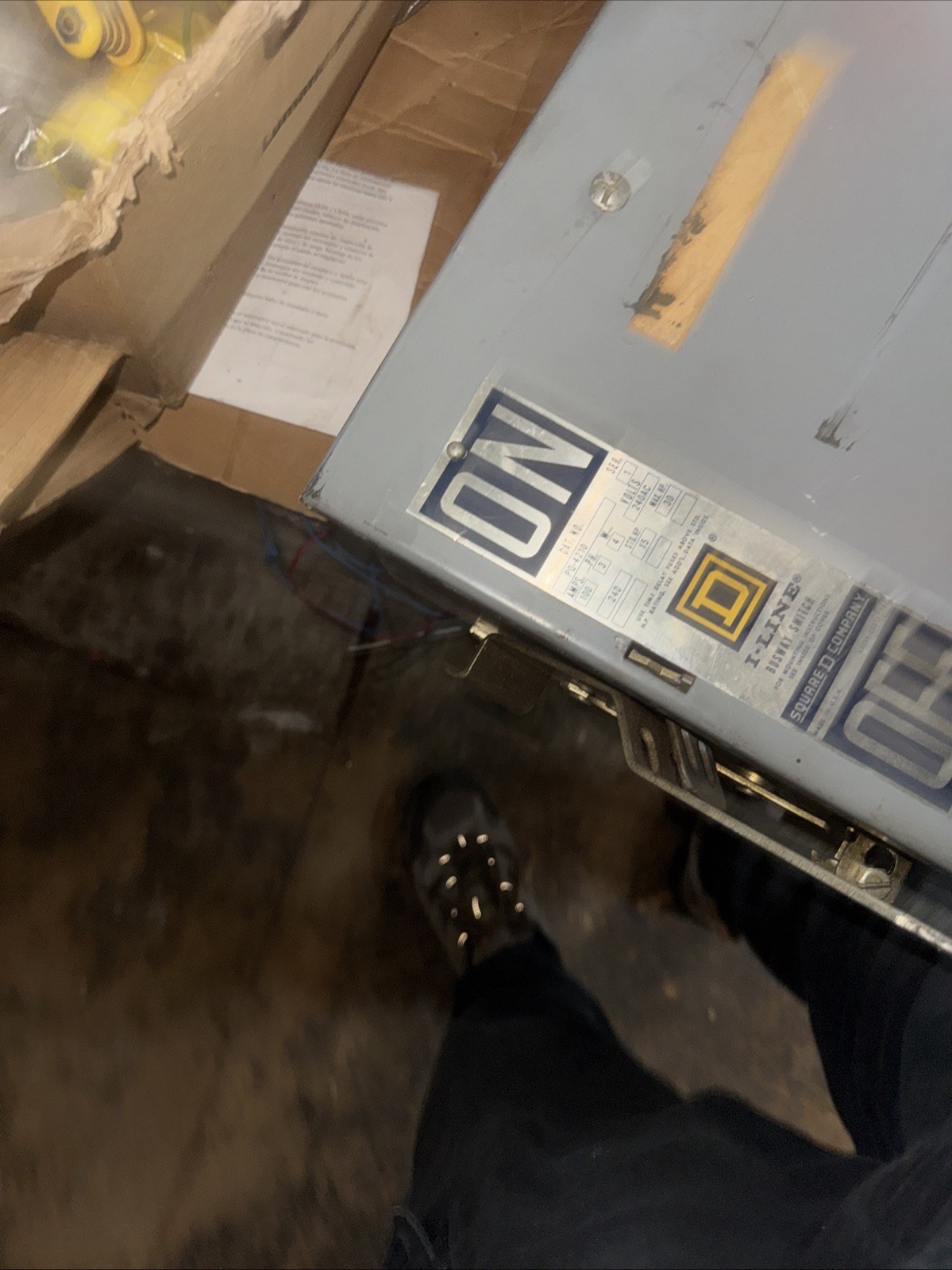 Square D PQ4210 Busway 100 Amp 240 Volt 3 Phase 4 Wire Bus Plug