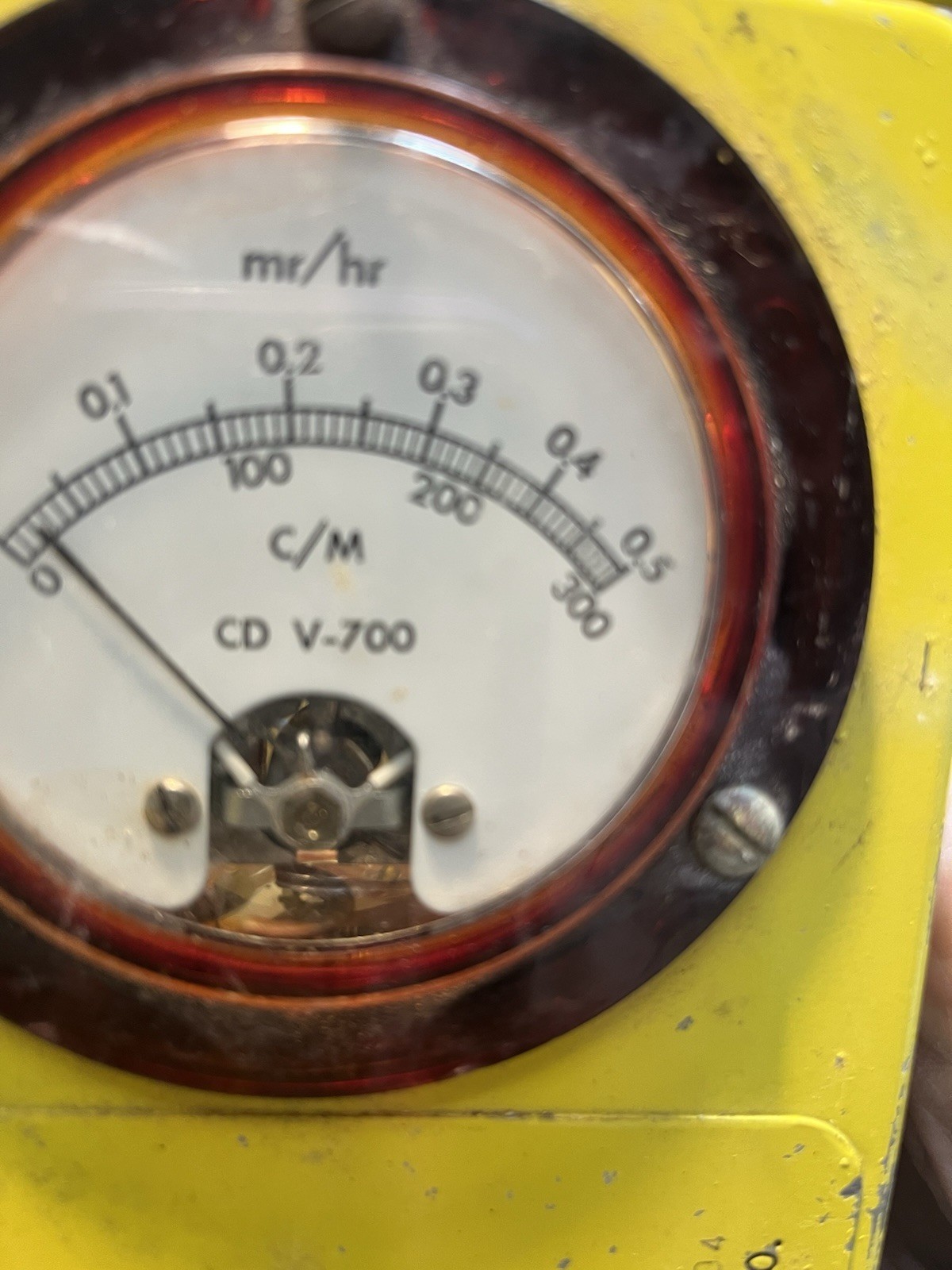 Victoreen Civil Defense Geiger Counter, Item # CDV-700, Model No. 6B