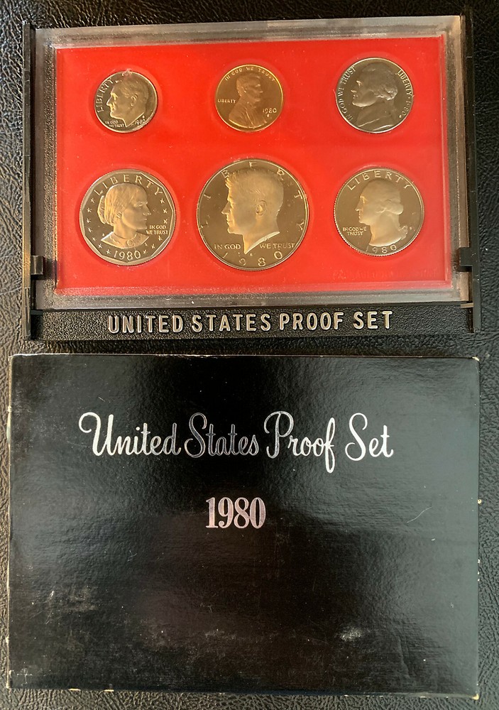 1980-S PROOF SET - US MINT ORIGINAL GOVERNMENT PACKAGING