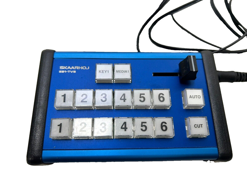 Skaarhoj Control Panel E21-TVS - Specially Developed for Atem Television Studio