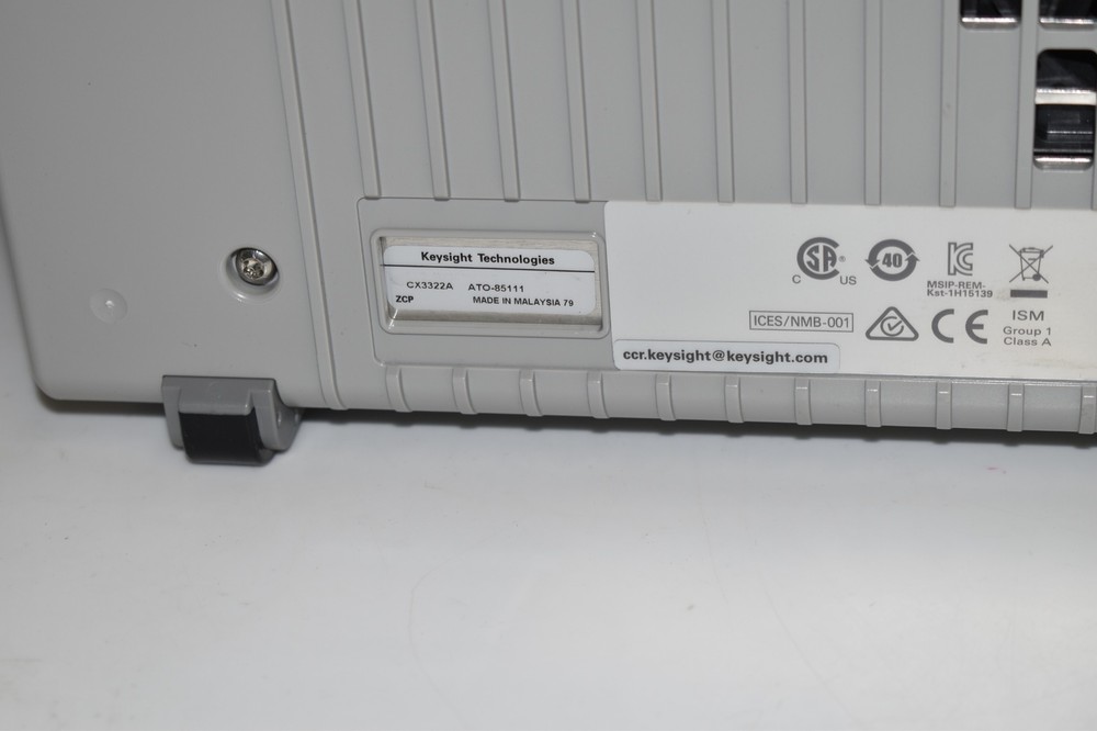 KEYSIGHT CX3322A DEVICE CURRENT WAVEFORM ANALYZER (UCQ96)