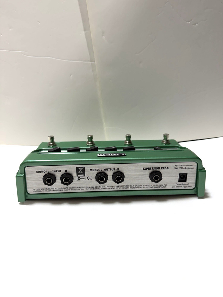 Line 6 DL4 Delay Modeler Guitar Multi-Effects Pedal Looper Green Stompbox