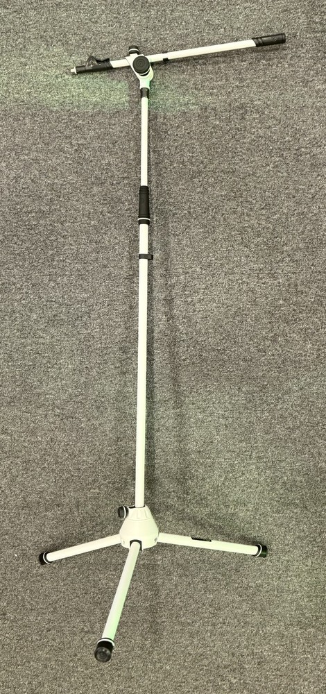 Gravity Adjustable Boom Stand Microphone Stand White MS 4322 W
