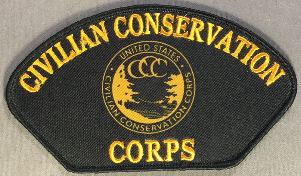 Depression Era Civilian Conservation Corps licensed patch