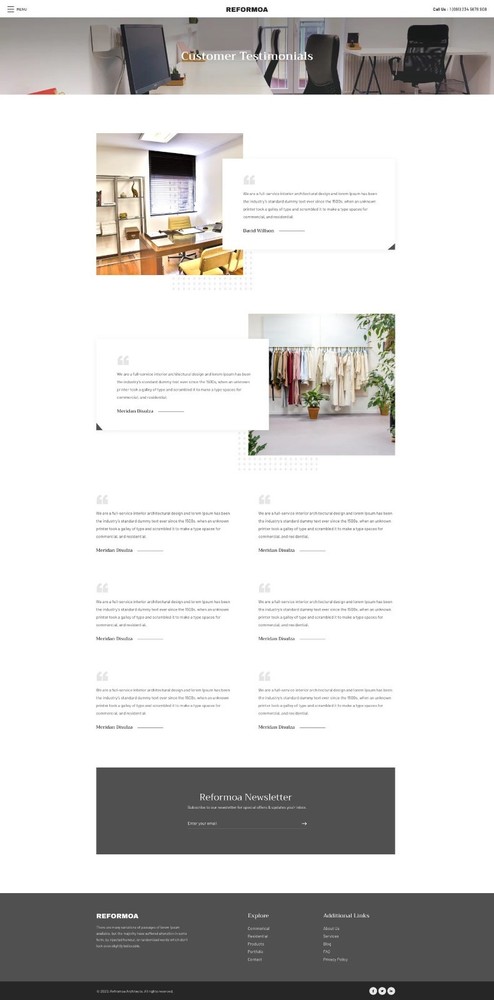 Architecture & Interior Design Theme - Wordpress Elementor Template Kit